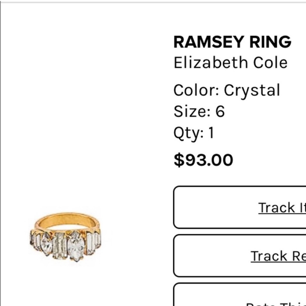 Elizabeth call Ramsey ring